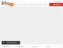 Tablet Screenshot of daa-uk.com
